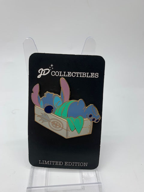 Stitch Auctions Sleeping LE 500 Disney Pin
