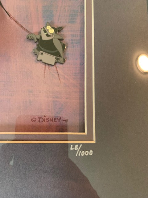 Maleficent Sketch Frame Set LE 1000 Goons Pin