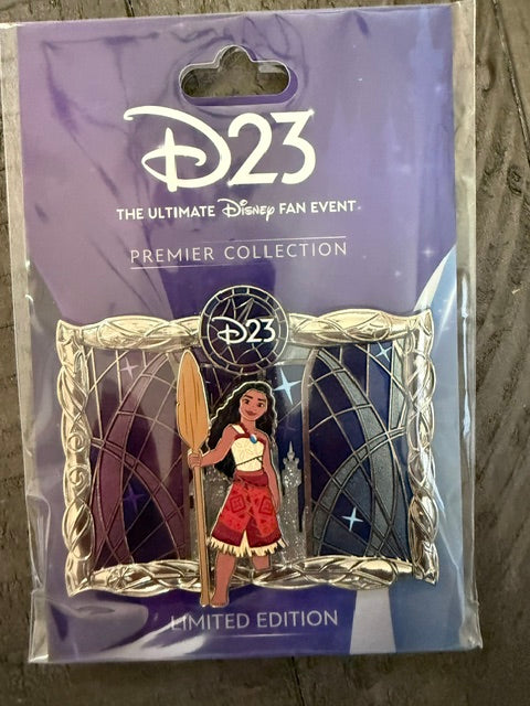 Moana D23 Premiere LE 1000 Disney Pin