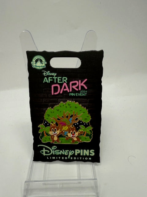 Chip Dale Animal Kingdom LE 750 Disney Pin