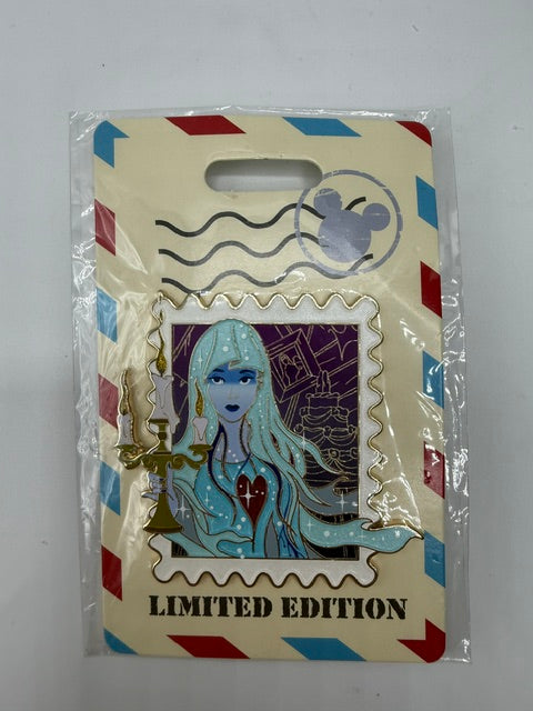 Haunted Mansion Bride Stamp WDI LE 400 Disney Pin