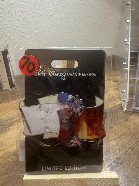 Ymza Off The Page WDI LE 300 Disney Pin