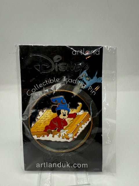 Sorcerer Mickey Spell Book LE 300 Disney Pin Artland