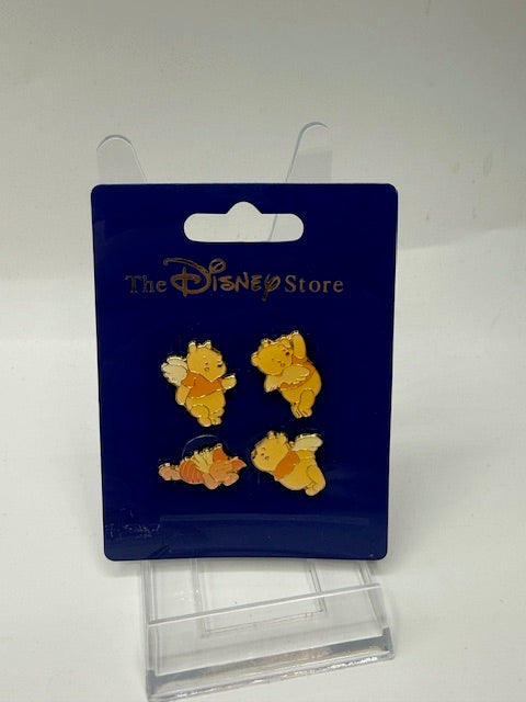 Pooh Piglet 4 Pin Set Disney Store JDS Disney Pins