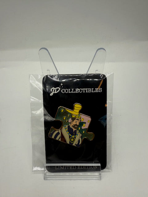 Tangled king Puzzle Piece LE 900 Disney Pin