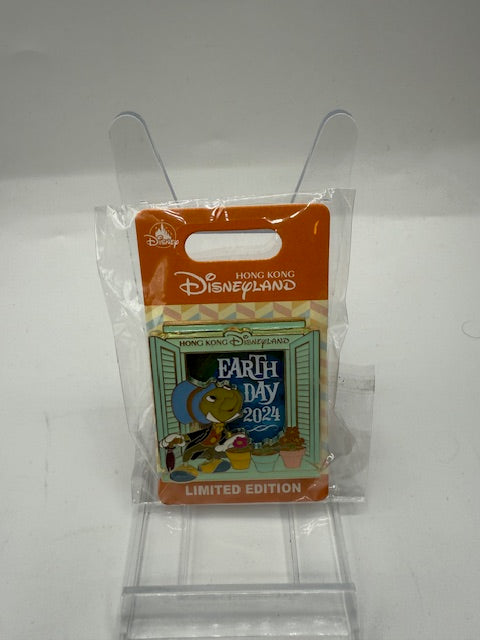 Jiminy Cricket Earth Day 2024 Disney Pin