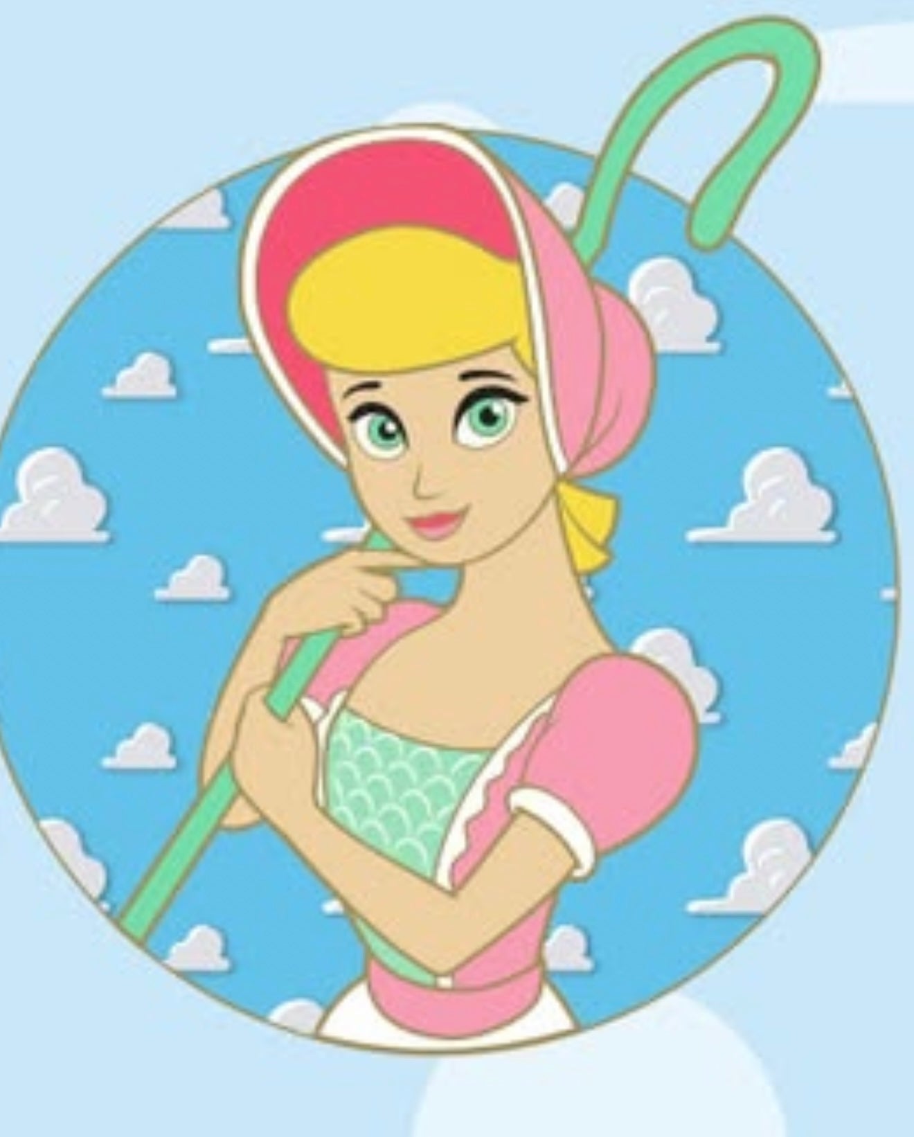 Bo Peep Toy Story 30th DSSH LE 400 Disney Pin