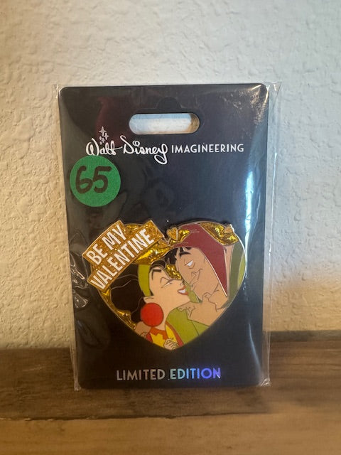 New Groove Valentine WDI LE 250 Disney Pin