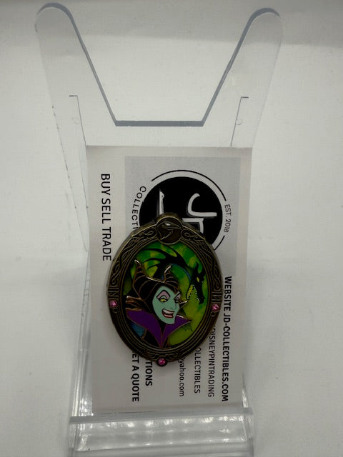 Maleficent Mirror Paris LE 700 Disney Pin