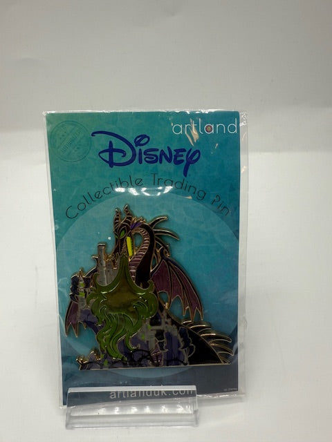Maleficent Artland Disney Uk LE 250 Disney Pin Castle