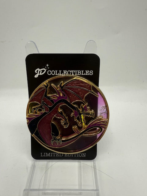Maleficent Dragon Glass Artland LE 300 PP Disney Pin