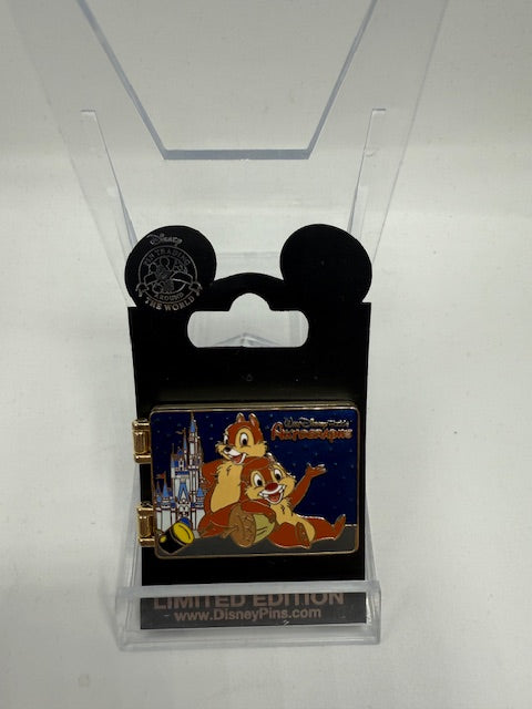 Chip Dale Autograph LE 2000 Disney Pin