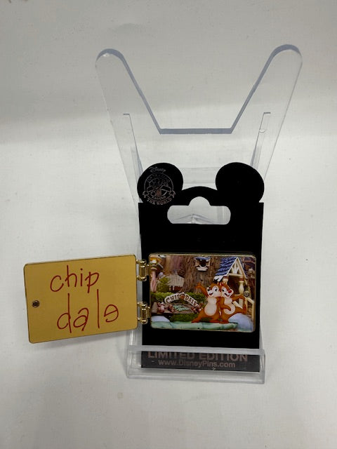 Chip Dale Autograph LE 2000 Disney Pin