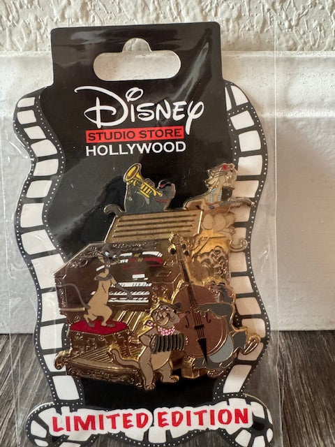 Aristocats Ally Cats Piano DSSH D23 LE 300 Disney Pin