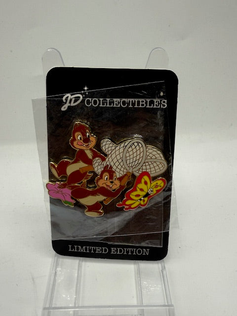 Chip Dale Butterfly Auctions LE 1000 Disney Pin
