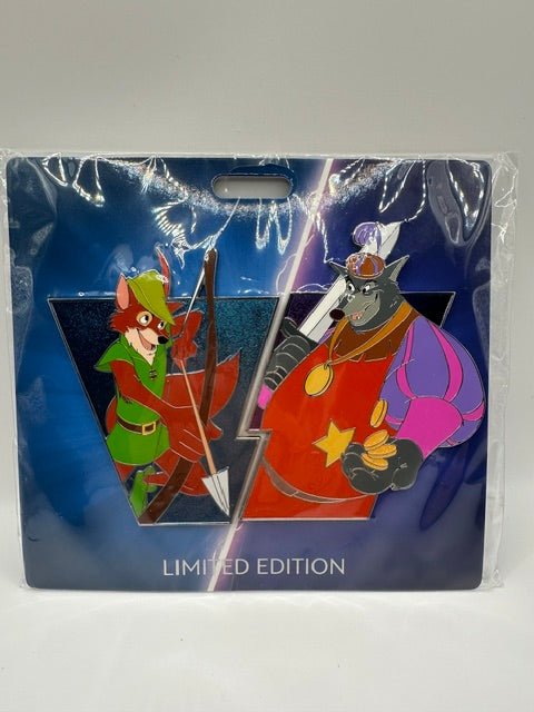 WDI Heroes Vs Villains Robinhood and Sheriff Nottingham le 400 Pin J