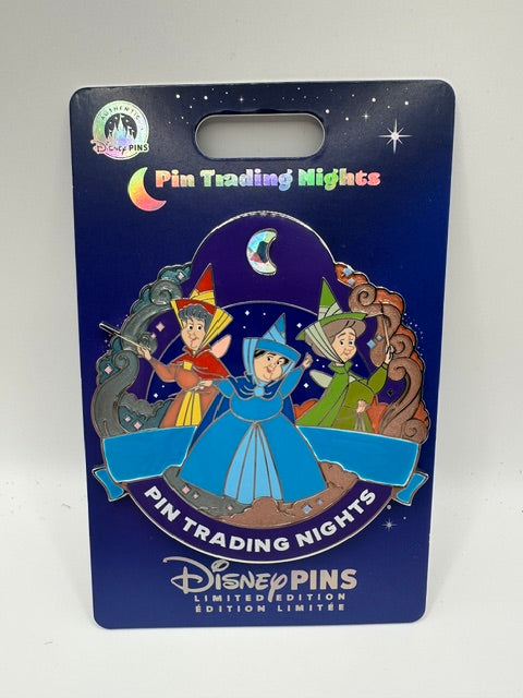 Pin Trading Nights Fairies Mini Jumbo Pin LE 500 J