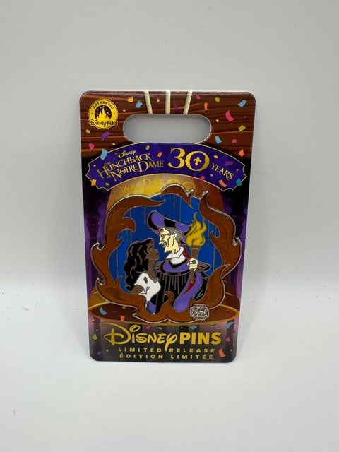 Hunchback of Norte Dame 30 year anniversary pin LR J
