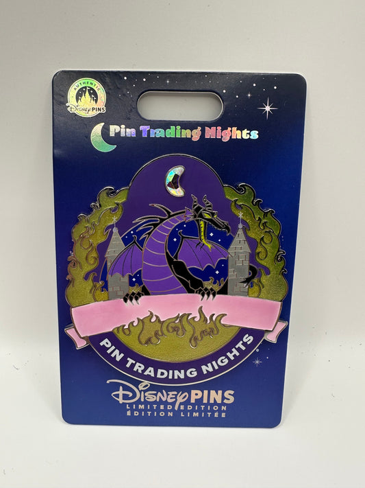 Pin Trading Nights Maleficent Mini Jumbo Pin LE 500 J