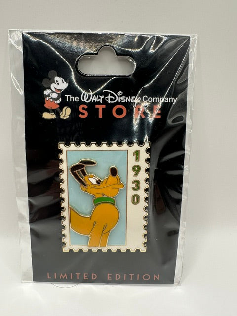 DEC Commemorative Animal Stamp Pluto LE 300 Pin J
