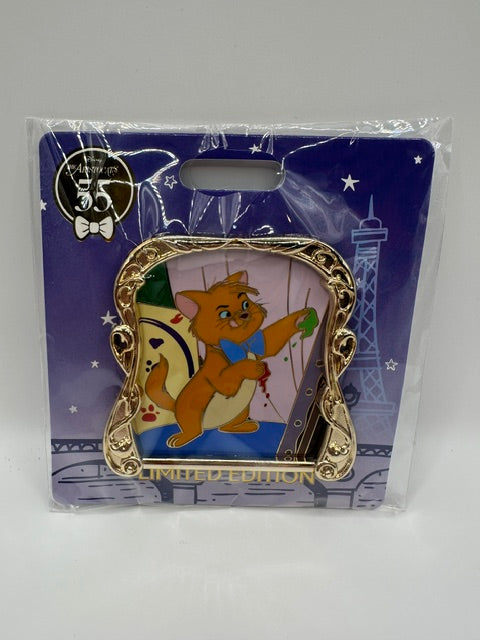WDI Aristocats Anniversary Toulouse LE 300 Pin J