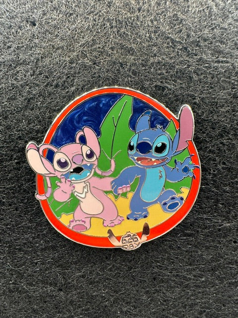 2026 Disney 626 Day Stitch and Angel mystery pin LR J