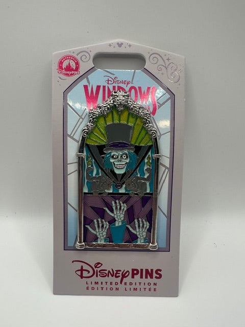 Disney Parks Windows of Attractions Haunted Mansion LE 2500 Pin J
