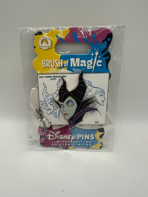 Disney Brush of Magic Maleficent LE 2250 Pin J