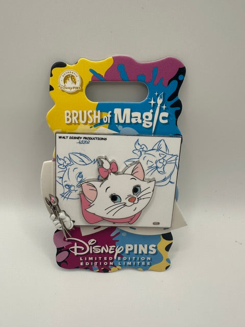 Disney Brush of Magic Marie LE 3750 Pin J
