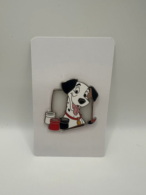 Disney Brush of Magic Mystery Pongo Limited Release Pin J