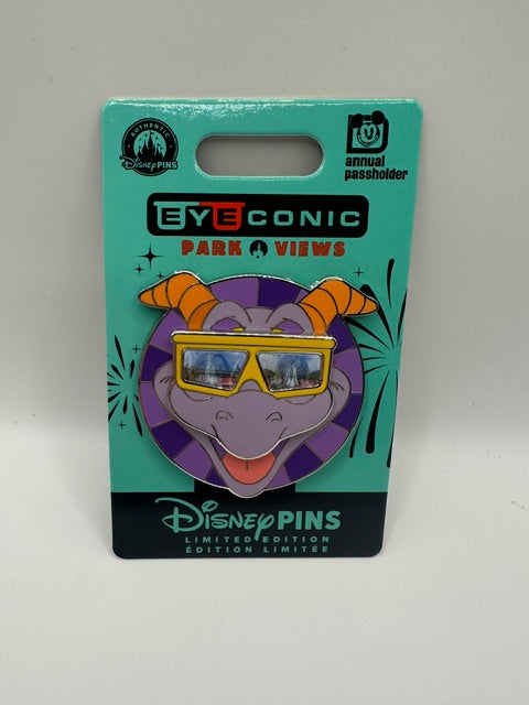 Disney Eyeconic Park Views Figment Annual Passholder LE 3000 Pin J