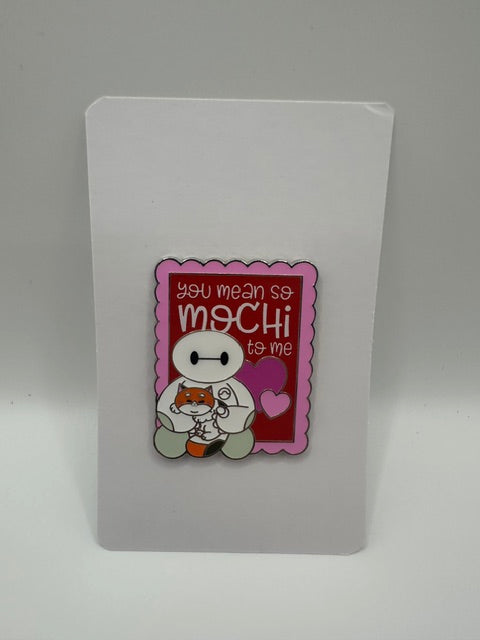 Disney Valentines Day Mystery Baymax and Mochi Limited Release Pin J