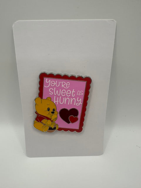 Disney Valentines Day Mystery Winnie the Pooh Limited Release Pin J