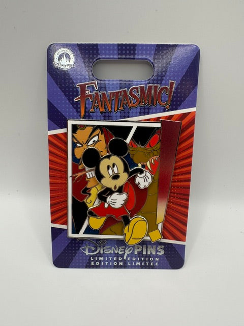 Disney Fantasmic Mickey mouse  and Jafar 2 of 4 LE 3000 Pin J
