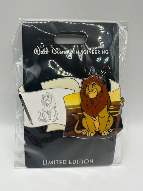 WDI Off The Page Mufasa LE 300 Pin J