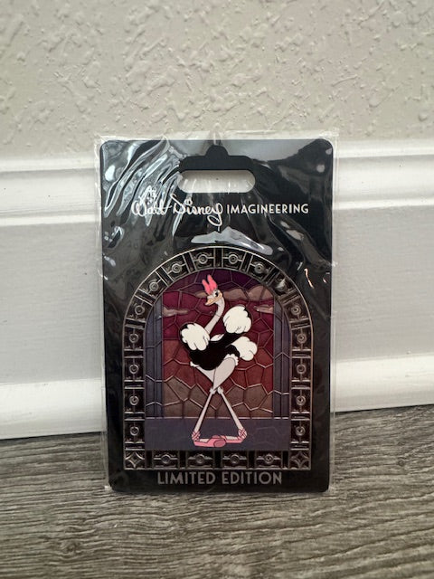 Fantasia Bird WDI LE 300 Stained Glass Disney Pin