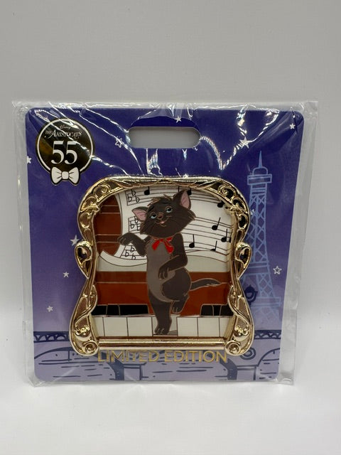 WDI Aristocats 55th Anniversary Berlioz LE 300 Pin J