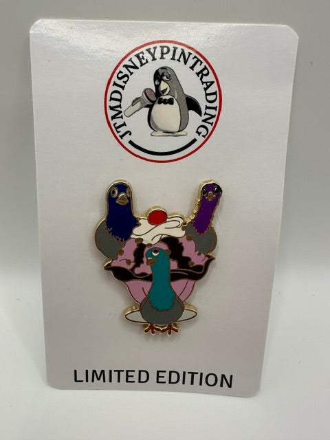 DSSH Bolt Pigeons Pin Trader Delight LE 300 Pin J