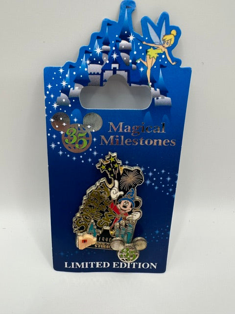 Magical Milestones Sorcerer Mickey LE 2500 Pin J