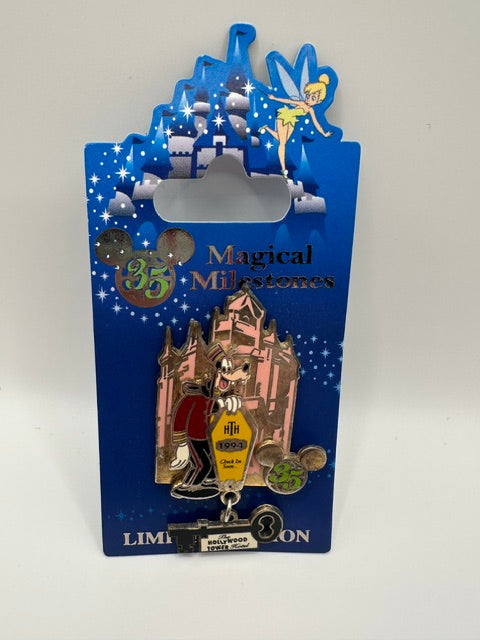 Magical Milestones Goofy Tower of Terror LE 2500 Pin J