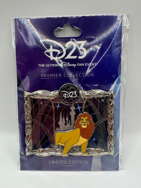 D23 Exclusive Simba Premier Collection LE 1000 Pin J