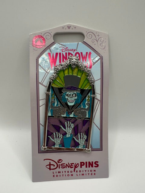 WDW Windows of Attraction Haunted Mansion LE 2500 Pin J