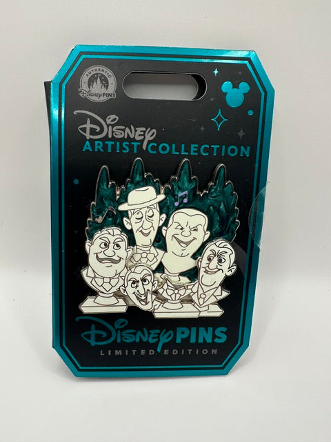WDW Artist Collection Haunted Mansion LE 4000 Pin J
