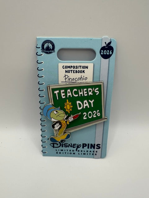 Teachers day 2026 Jiminy Cricket LR Pin J