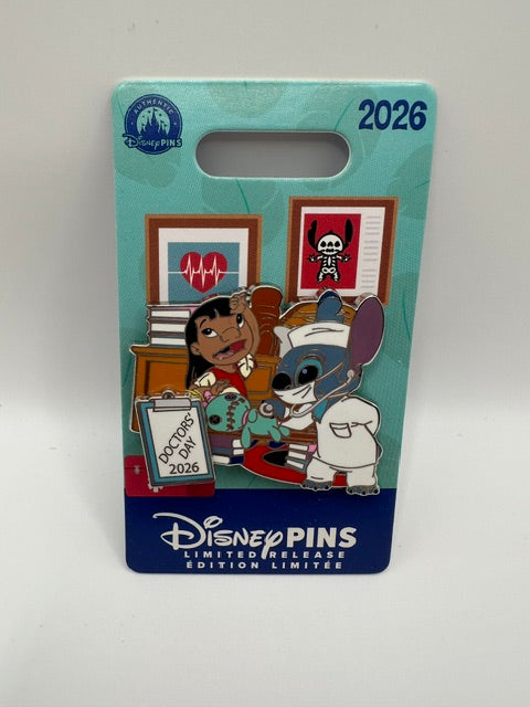 Doctors Day 2026 Lilo and Stitch LR Pin J