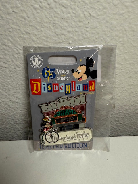Main Street 65th Disney Pins LE Disney Pin