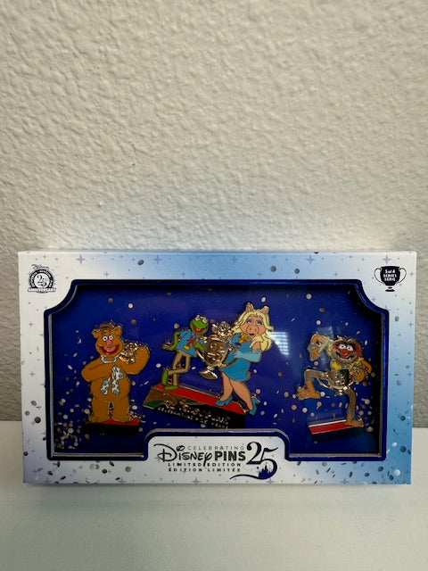 Muppets LE 900 Shop Disney 3 Pin Set Disney Pin
