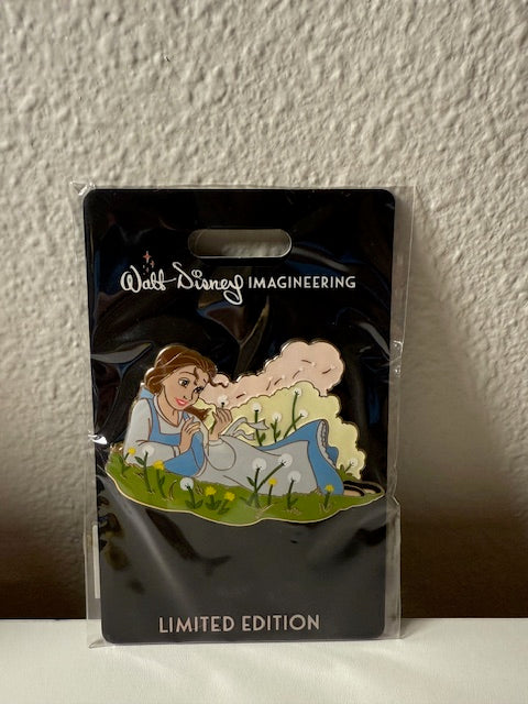 Belle Flowers Girls WDI LE 300 Disney Pin