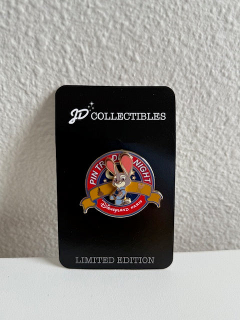 Judy Hopps Pin Trading Night Paris LE 700 Disney Pin
