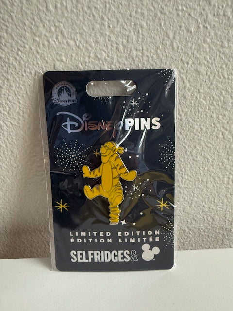 Tigger Selfridges UK 2025 LE 1000 Disney Pin